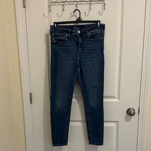 GAP Women's Dark Blue Skinny Jeans